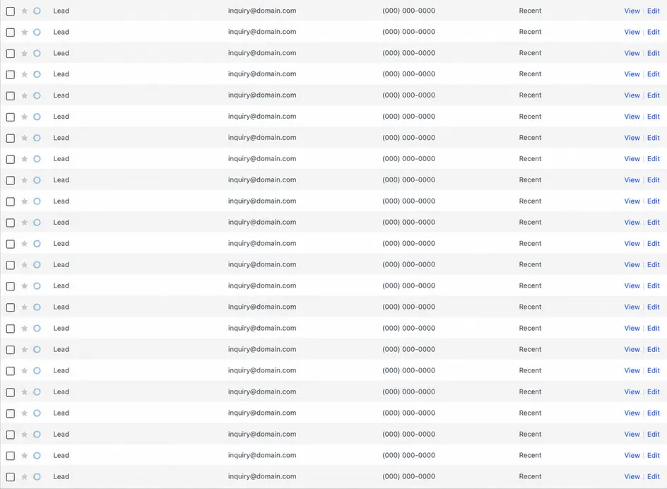 Google listing for the same contractor showing a 5.0 rating with 143 reviews after working with Fabio Nass Web Solutions